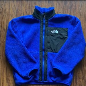 North Face Blue Fleece Jacket (Youth, Size M)